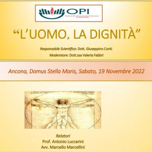 Corso ECM “L’UOMO, LA DIGNITÀ”