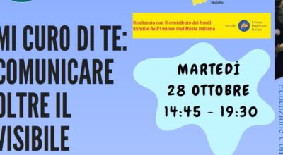 MI CURO DI TE: COMUNICARE OLTRE IL VISIBILE