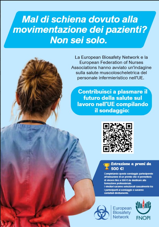 Indagine europea sull’assistenza infermieristica e la salute muscoloscheletrica
