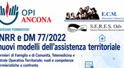 CORSO DI FORMAZIONE: PNRR E DM 77/2022: I NUOVI MODELLI DELL’ASSISTENZA TERRITORIALE